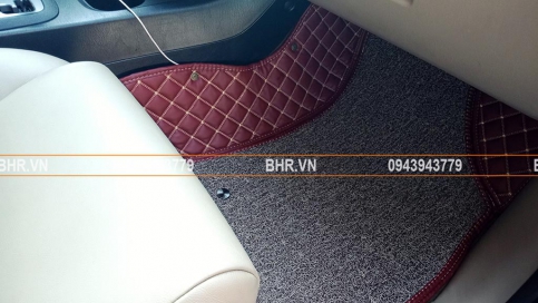Thảm lót sàn ô tô 5D 6D Toyota Fortuner giá gốc tận xưởng, bảo hành trọn đời
